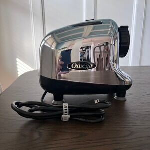 Omega 8005 Juicer‎ Body Chrome and Black Finish TESTED & WORKING